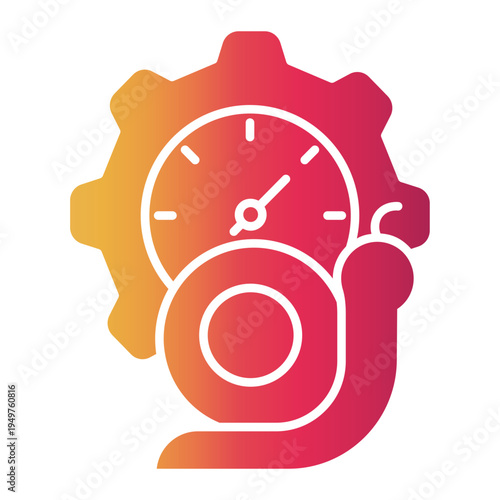slow Gradient icon