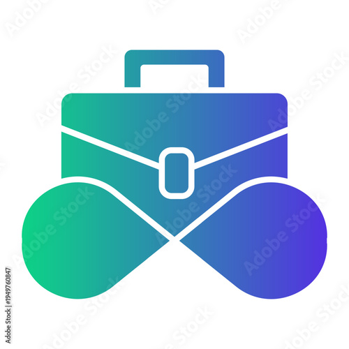 workaholism Gradient icon