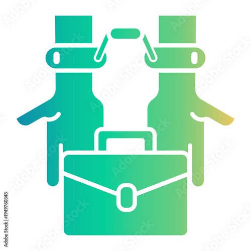 workaholic Gradient icon