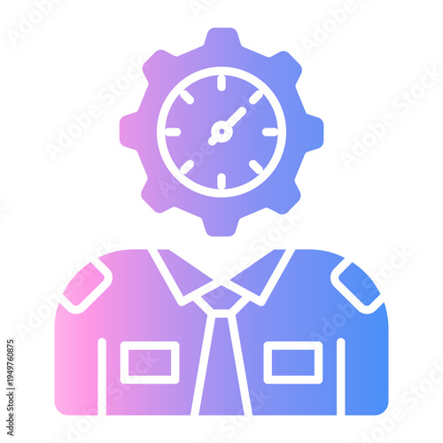 worker Gradient icon
