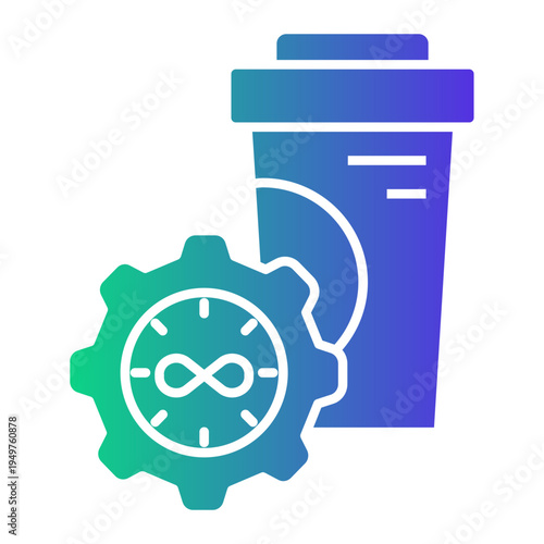 coffee time Gradient icon