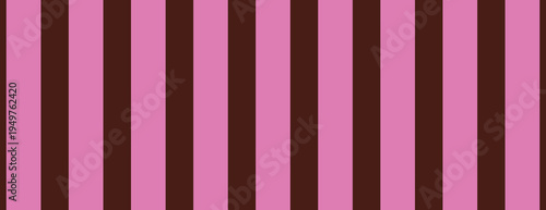 Pink brown vertical striped pattern vector