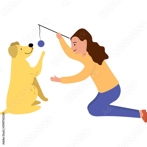 Pet Lifestyle Illustration