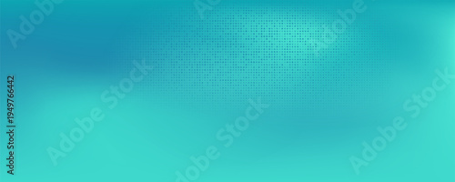 Abstract halftone gradient green teal mint blue background. Cartoon style turquoise green blurred water backdrop. Vector illustration for your banner, graphic design, poster, summer or aqua card