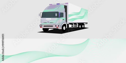 Car wrap design vector. Car livery abstract decal with black, white, blue colour. Sticker Vinyl template. Suitable for racing, rally, drfit, sport car, truck, or daily use car