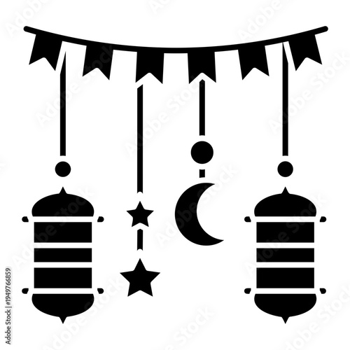 eid al fitr Solid icon