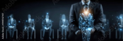 A human interview serves as the recruitment baseline for the employer who is hiring for a challenging new job role.