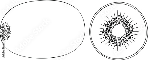 Set of 2 mandala design elements vector