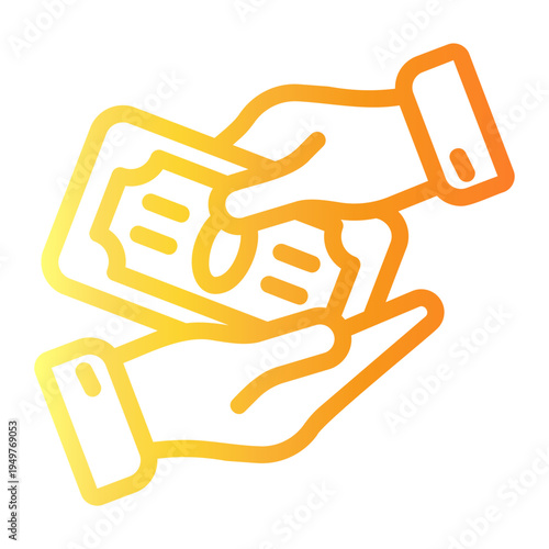 alms Line Gradient Icon