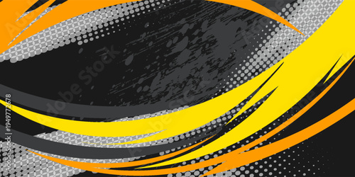 PrintCar wrap decal design vector, custom livery race rally car vehicle sticker and tinting.