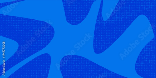 Modern background template with light blue and blue gradient, circle effect, suitable for background, wallpaper, home screen, theme.Print