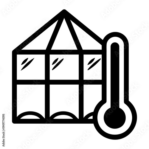 hothouse Line Icon