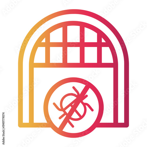 pest Line Gradient Icon
