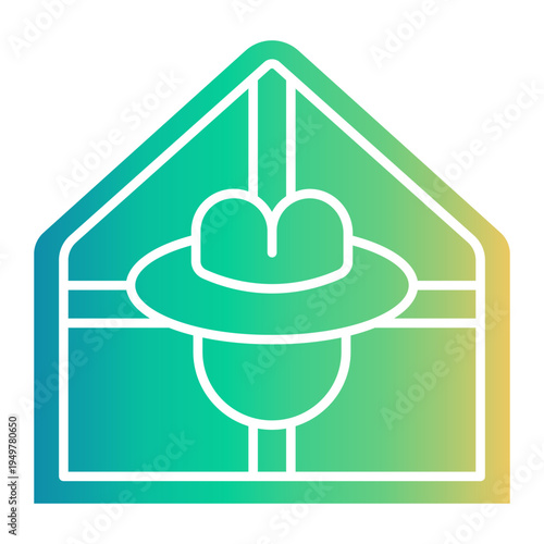 greenhouse Gradient icon