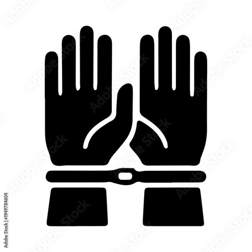 Hands in Handcuffs Icon