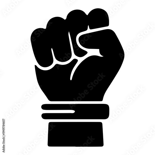 Raised Fist Icon