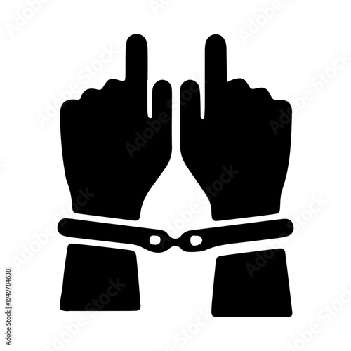 Handcuffs Icon Arrest