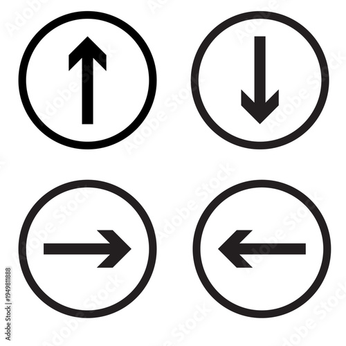Up down direction arrows outline icon in white background, basic app and web website bold icon, EPS10 Free Download Up down direction arrows outline icon in white background, basic app and web website bold icon, EPS10 - GFXLoad