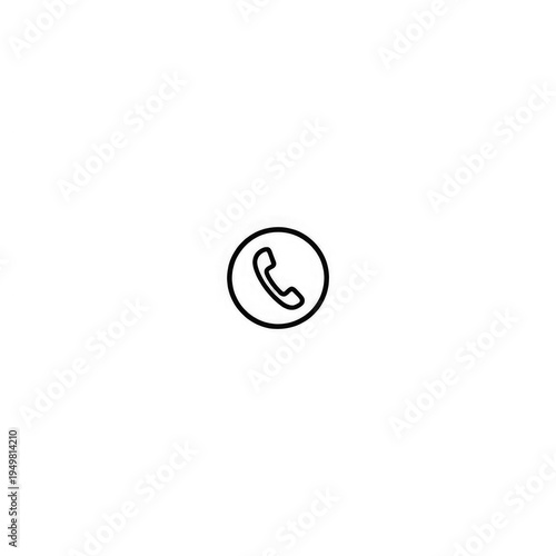 Call icon with transparent background PNG and JPEG image