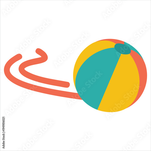 Bouncing ball projectile motion graph showing parabolic curve trace in physics illustration