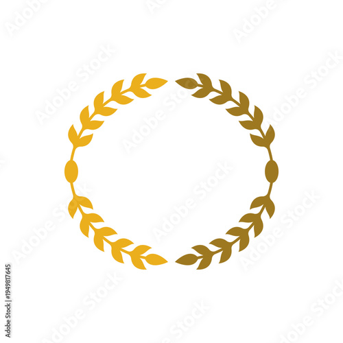 Wheat logo illustration design