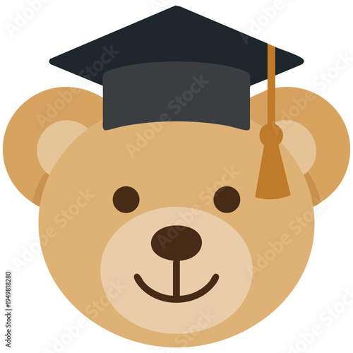 Higher education academic symbol vector illustration