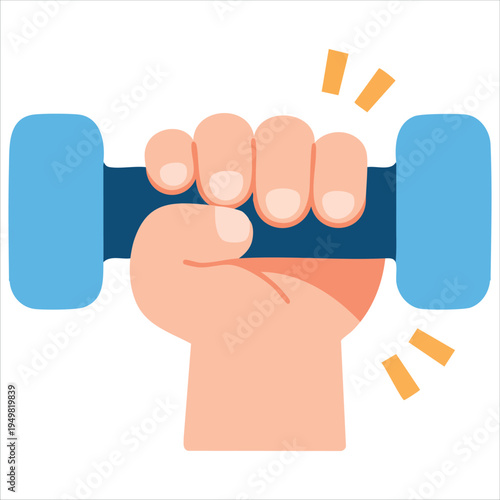 Fierce strength icon representation vector illustration