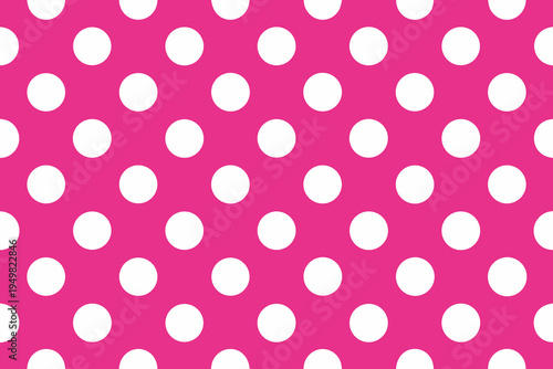 Gemini said

A seamless pink polka dot pattern featuring a vintage circle design and retro dotted texture for baby scrapbook paper, fabric decoration, and elegant wallpaper art illustration
