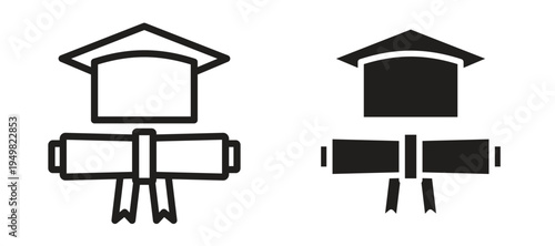 Degree icon vector design template and illustration EPS10.