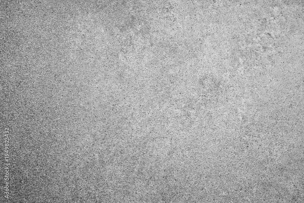 Obraz premium Close up view of distressed light gray concrete wall surface background with grainy textured details