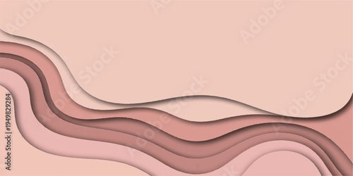 An abstract orange wave vector design featuring creative flowing curves and light patterns for a professional business banner or textured wallpaper backdrop illustration