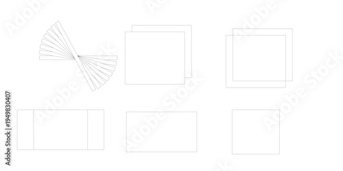 Architectural blueprint or technical drawing