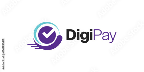 Digital Payment Logo Design for Fintech and Online Transaction Branding