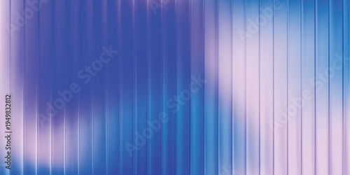 Vibrant blue and purple vertical gradient lines abstract background, futuristic neon striped wallpaper for modern digital design projects