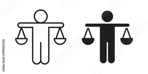 Ethics icon symbol collection for web design. Icon Element For Design