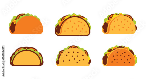Breakfast Taco Line art vector clean dynamic abstract
