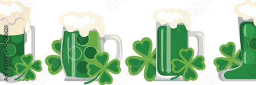 green grass on white background