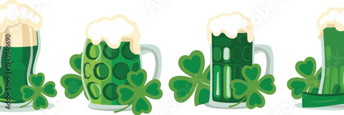 vector illustration of a green grass