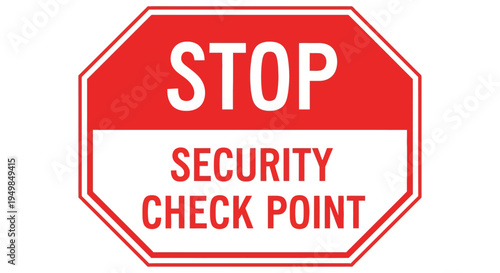 A security personnel conducts a thorough check at a designated checkpoint.