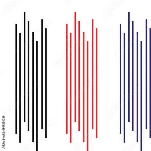 Abstract red circular burst with a white central void