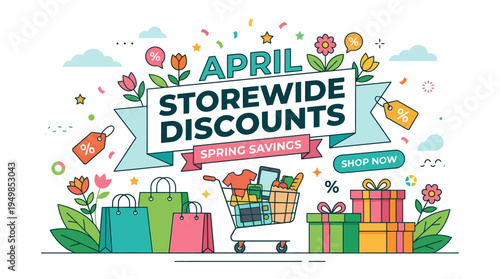 April Storewide Discounts and Spring Savings Announcement