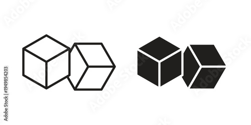 Sugar icon symbol collection for web design. Icon Element For Design