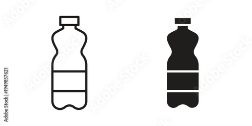 Water bottle icon symbol collection for web design. Icon Element For Design