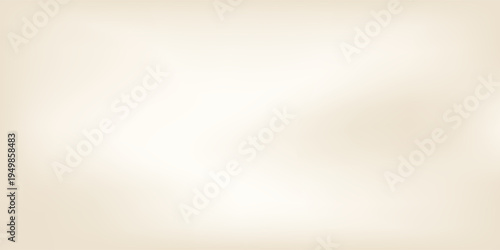 Soft neutral elegant texture in champagne colors.Pearl gradient background. Warm pastel ivory bg.  Vector minimal backdrop for designs, wedding invitations, cards, banners, flyers.