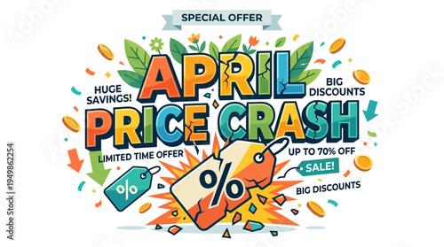 April Price Crash Sale Promotion