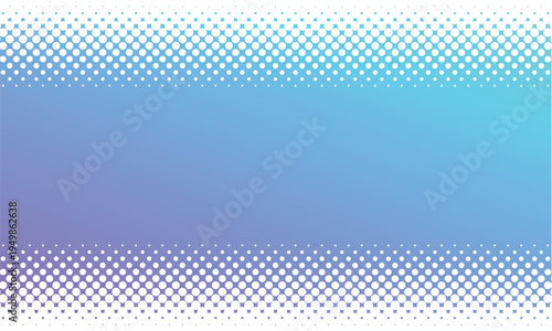 ハーフトーン・ドットの斜め左右フレーム背景