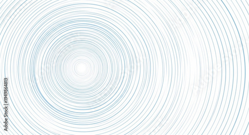 Concentric Circles Abstract Pattern.