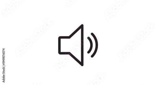 Sound Speaker Icon Volume Symbol.