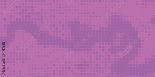 Superhero pop art background magenta and purple color in retro comic book style, fun dotted background, vector illustration eps10