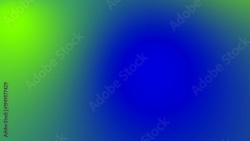 Foto Bright center blue glow green periphery